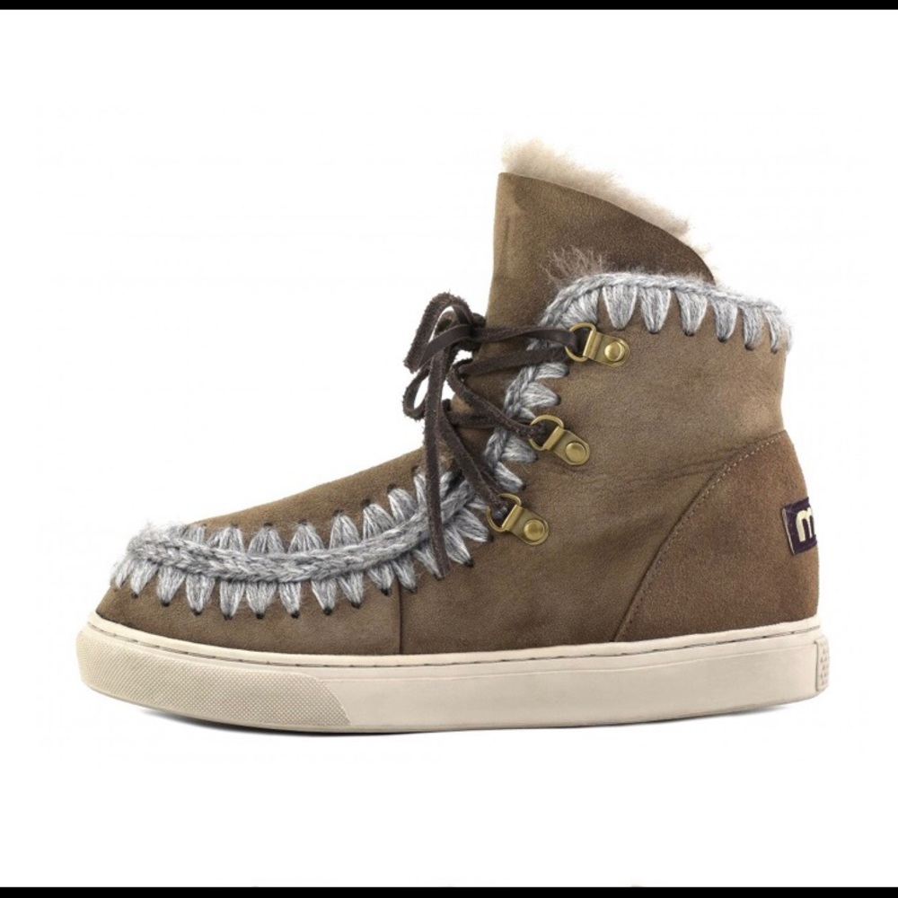 MOU sheepskin lined bootie Sz. 40